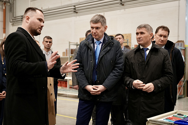 Министр Максим Решетников оценил наше производство!