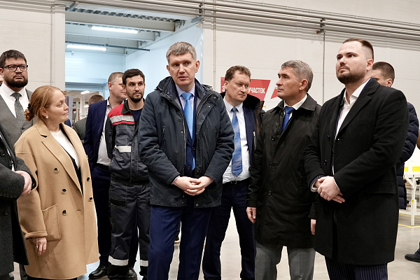 Министр Максим Решетников оценил наше производство!